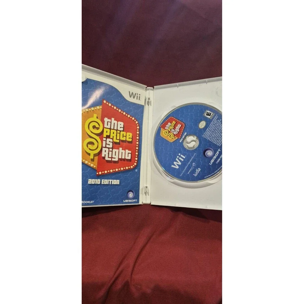 The Price is Right: 2010 Edition (Nintendo Wii, 2010) COMPLETE disk/case/manual